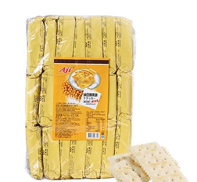 Aji纳豆酵素味苏打饼干472.5g克/袋休闲食品早餐与牛奶
